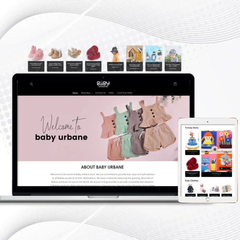 Baby Urbane | Multi Product Shopify Store