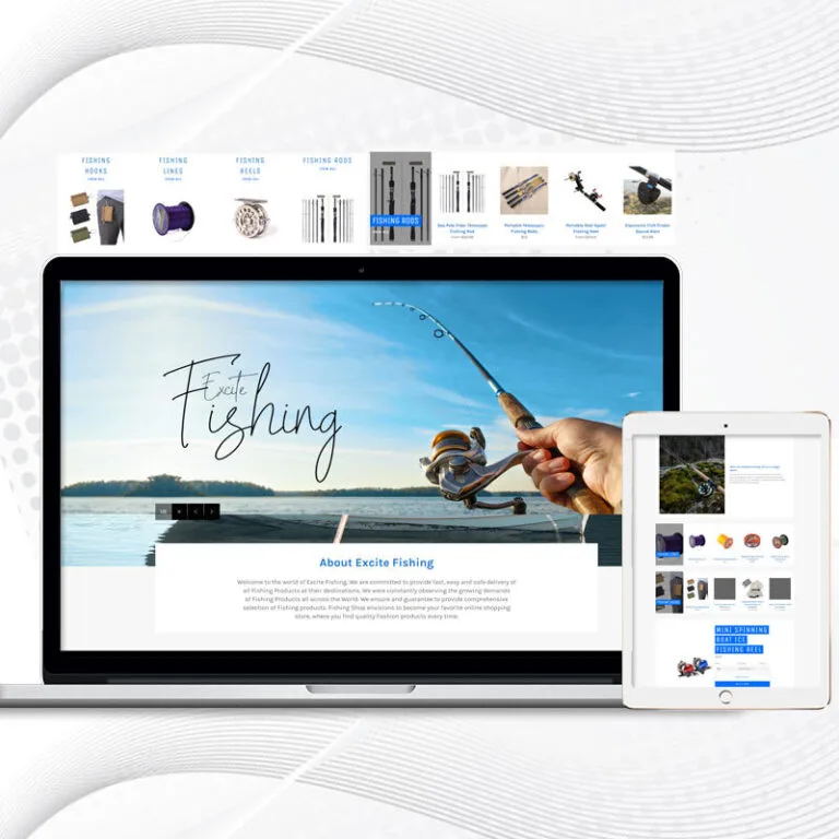 Excite Fishing | Fishing Premade Shopify Store